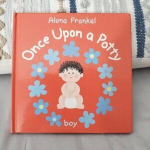 ONCE UPON A POTTY Book - Red Cover Edition